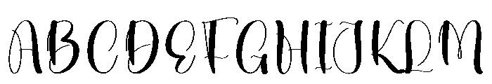 The Cowboy Font UPPERCASE