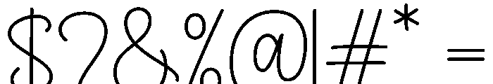 The Crafty Marie Script Font OTHER CHARS