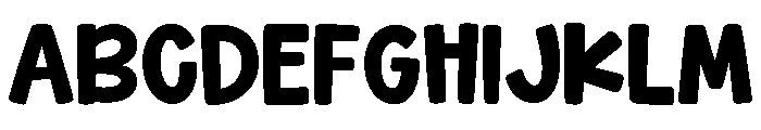 The Crafty Marie Font UPPERCASE