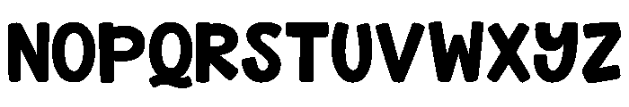 The Crafty Marie Font UPPERCASE