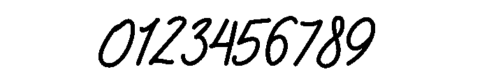 The Crafty Script Font OTHER CHARS