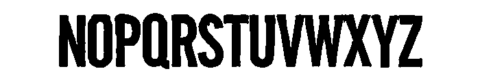 The Dead Walk CF Purple Font LOWERCASE