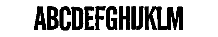 The Dead Walk CF Red FONT