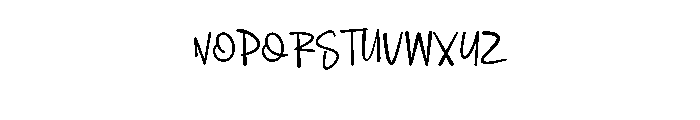 The Demon Font UPPERCASE