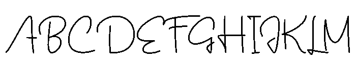 The East Font UPPERCASE