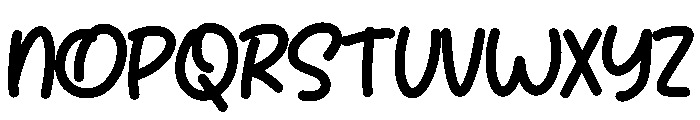 The Elbafe Font UPPERCASE
