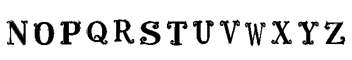 The Elite Regular Font LOWERCASE