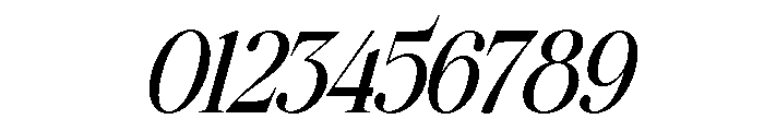 The Ethicly Bold Cond Ita Font OTHER CHARS