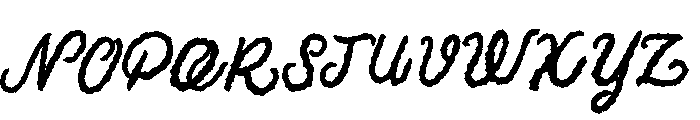 The Fairy Girly Font UPPERCASE