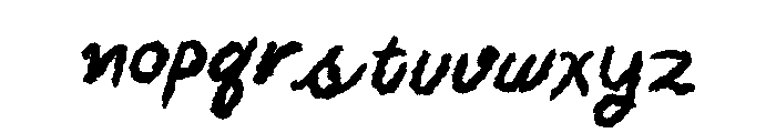 The Fairy Girly Font LOWERCASE