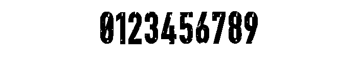 The Forest Hunter Regular Font OTHER CHARS