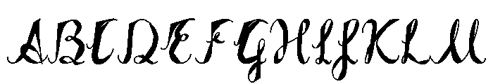 The GRANITE Font UPPERCASE
