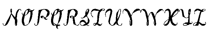 The GRANITE Font UPPERCASE