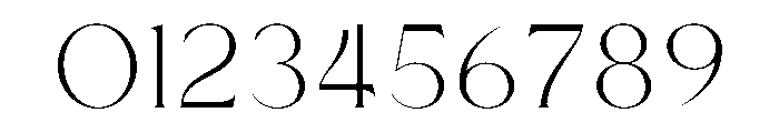 The Genium Font OTHER CHARS