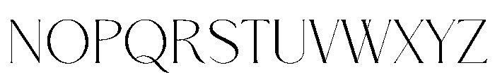The Genium Font UPPERCASE