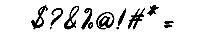 The Genta Flamingo Regular Font OTHER CHARS