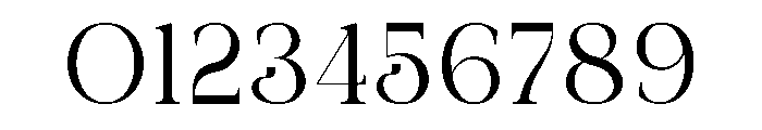The  Goera Font OTHER CHARS