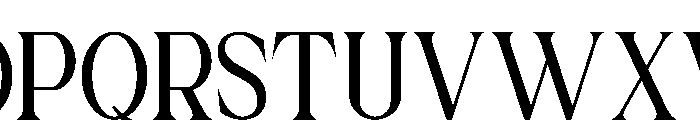 The Gold Bachelor Font UPPERCASE
