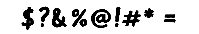 The Good Vintage Font OTHER CHARS