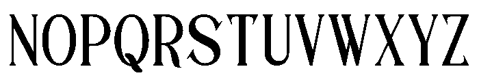 The Gorkey  Regular Font UPPERCASE