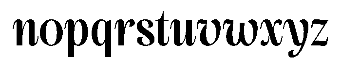 The Great Nineties Regular Font LOWERCASE