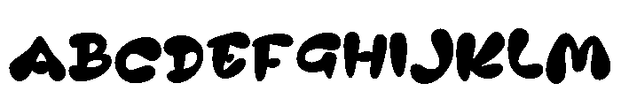 The Gurnito Font UPPERCASE