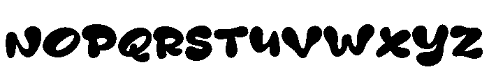 The Gurnito Font UPPERCASE