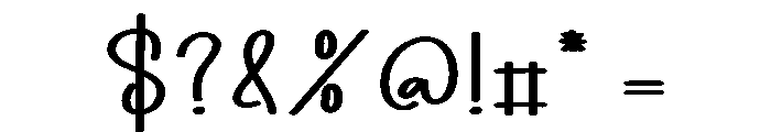 The Hustle Font OTHER CHARS