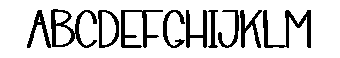 The Hustle Font UPPERCASE