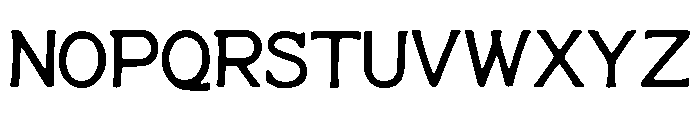 The_In_Between Font LOWERCASE