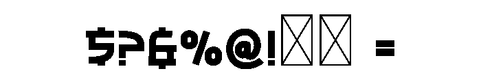 The Japan Font OTHER CHARS