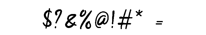 The Jasmine  Script Font OTHER CHARS
