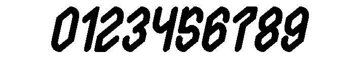 The Journalist Bold Italic Font OTHER CHARS