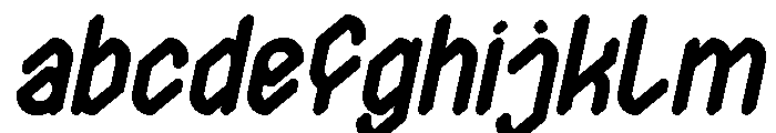 The Journalist Bold Italic FONT