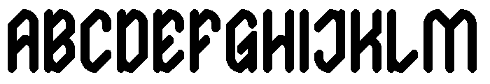 The Journalist Bold Font UPPERCASE