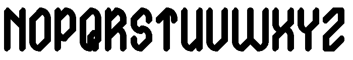 The Journalist Bold Font UPPERCASE