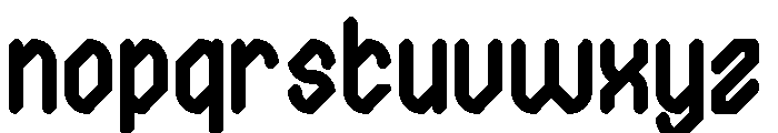The Journalist Bold Font LOWERCASE
