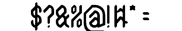 The Journalist-Light Font OTHER CHARS