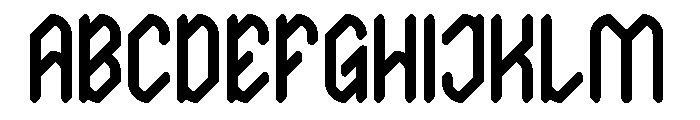 The Journalist Font UPPERCASE
