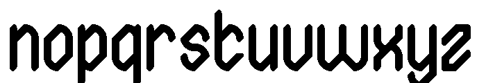 The Journalist Font LOWERCASE