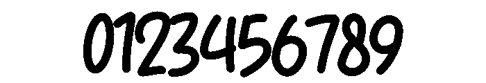 The Last Party Font OTHER CHARS