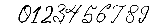 The Louise Script Regular Font OTHER CHARS