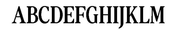 The Lumina Awesome Bold Font UPPERCASE