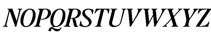 The Lumina Awesome Exp Ita Font UPPERCASE