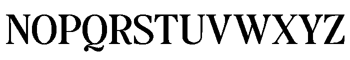 The Lumina Awesome Expanded Font UPPERCASE