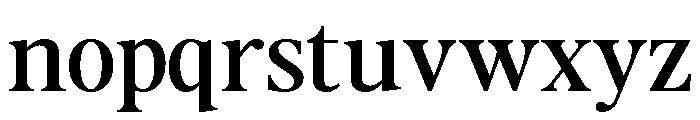 The Lumina Awesome Expanded Font LOWERCASE