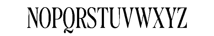 The Lumina Awesome Light Cond Font UPPERCASE