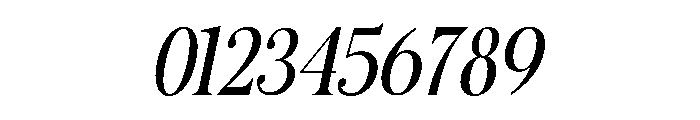 The Lumina Awesome Light Italic Font OTHER CHARS