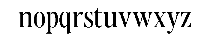 The Lumina Awesome Light Font LOWERCASE