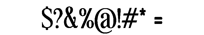 The Lumina Awesome Regular Font OTHER CHARS